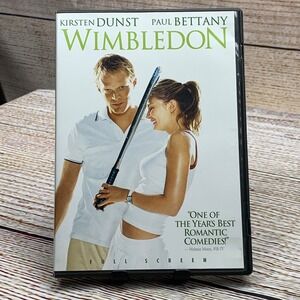 Wimbledon [2004 Full‎ Screen DVD] Kirsten Dunst Paul Bettany Romantic Comedy